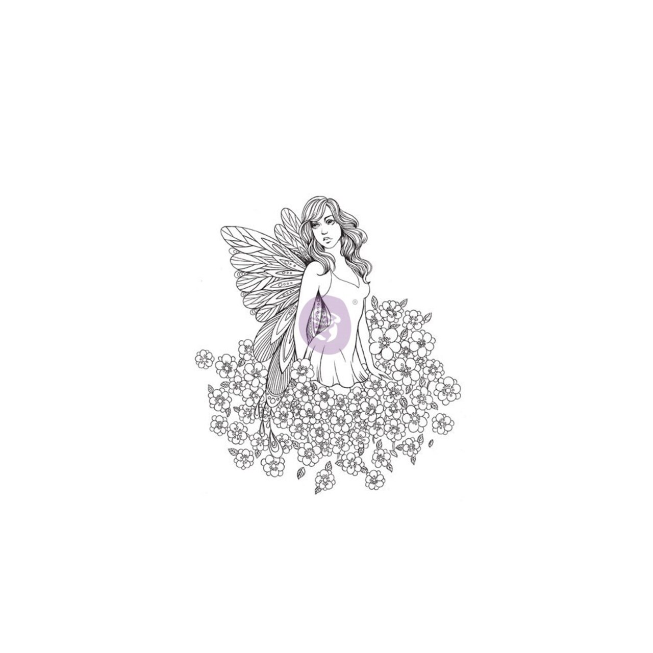 Prima Marketing Inc Cling Stamps-Prima Princesses-Lauren 655350590918